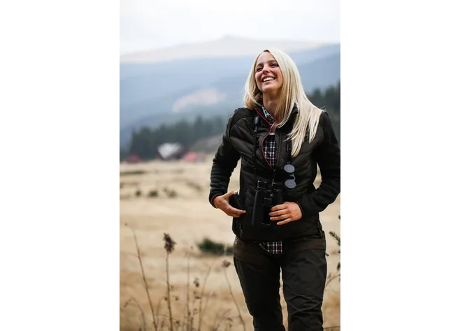 Куртка DeerHunter Lady Caroline Padded Jacket with knit (Brown Leaf) Фото 4