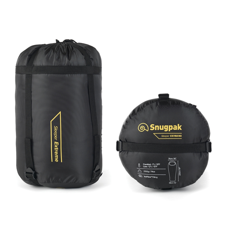 Спальний мішок Snugpak Basecamp Extreme, чорний Фото 2