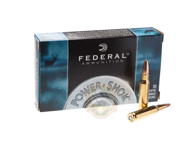 Патрон Federal Power-Shok 308win SP 9,7гр (150GR) Фото 1