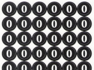 Наліпки на капсуль "0" (діам. 10 мм, 140 шт. на аркуші) Фото 1