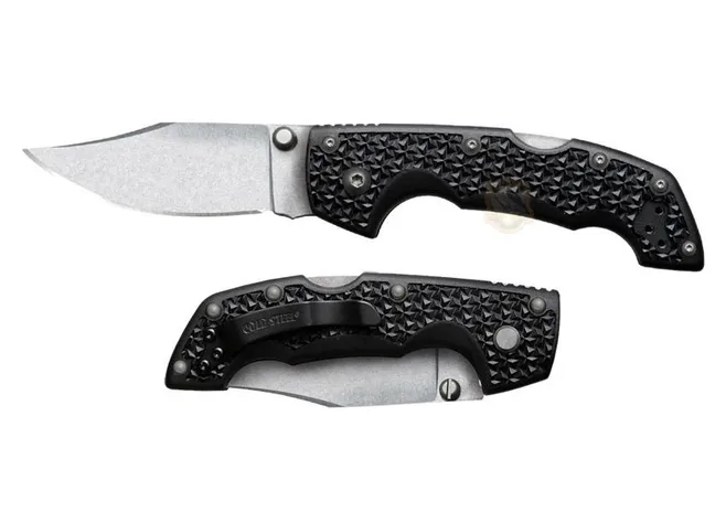 Ніж Cold Steel Voyager Medium Clip Point Plain Edge Clampack Фото 2