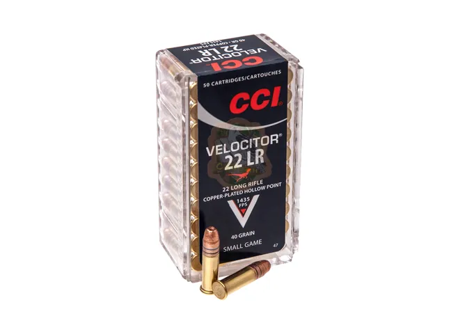 Патрон нарезной CCI VELOCITOR 22LR 40GR(2,6 г) Фото 1