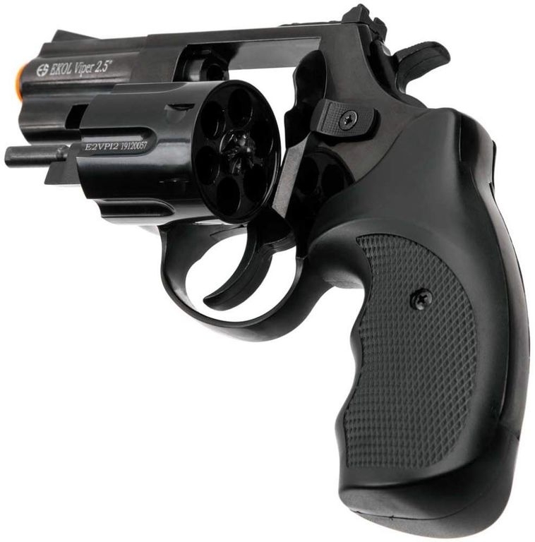 Шумовой револьвер Ekol Viper 2.5" Black Фото 2