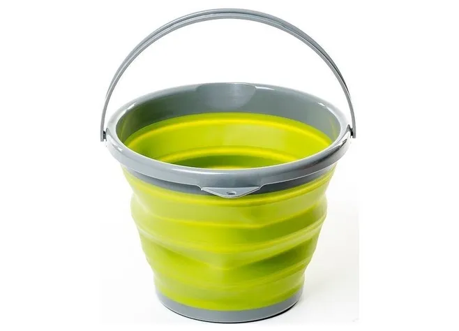 Відро складне силіконове Tramp 10L olive Фото 1