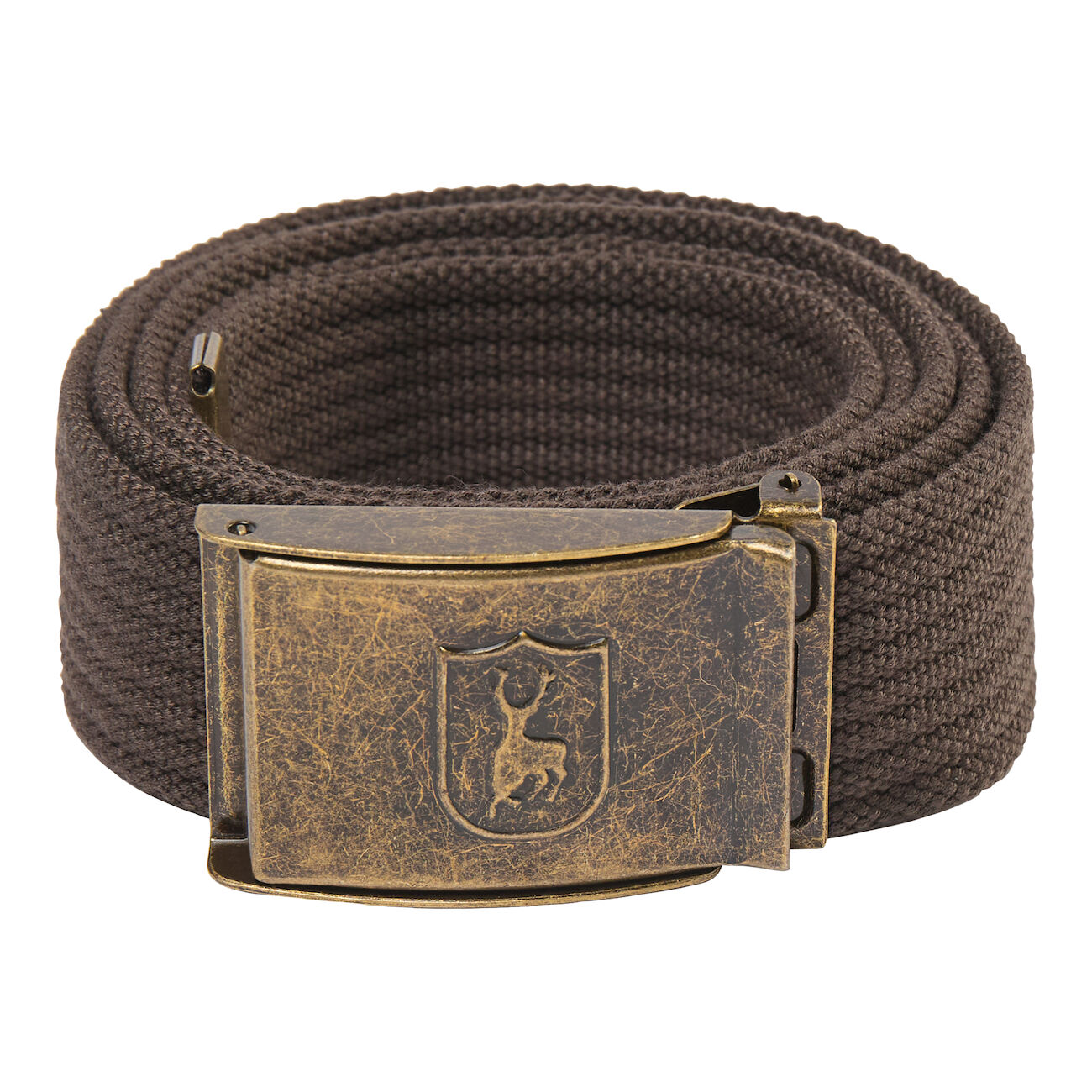 Ремінь DeerHunter Canvas Belt (544 Otter Brown) 130 cm Фото 1