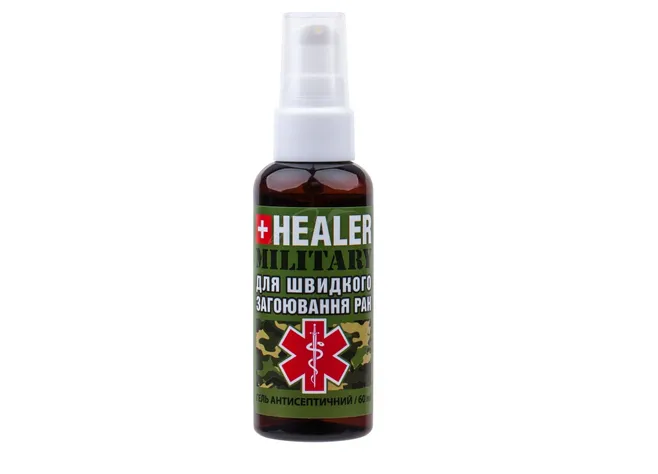 Гель для заживления ран HEALER Military 60 мл Фото 1