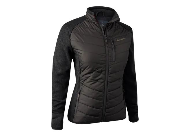 Куртка DeerHunter Lady Caroline Padded Jacket with knit (Brown Leaf) Фото 1