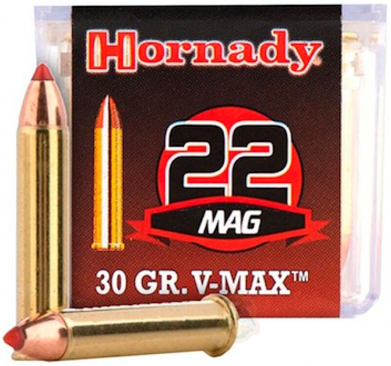 Набій Hornady Varmint Express Rimfire кал .22 WMR куля V-Max маса 30 гр (2 г) Фото 1