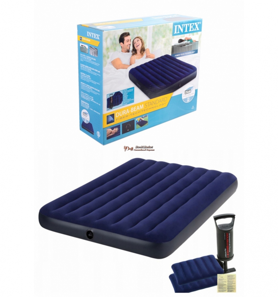 Надувной матрас Intex Intex 64765 (152х203х25 см) Фото 2