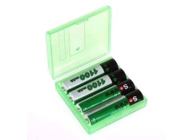 Комплект акумуляторних батарей Soshine Ni-Mh AAA 1.2 V 1100mAh з кейсом Фото 1
