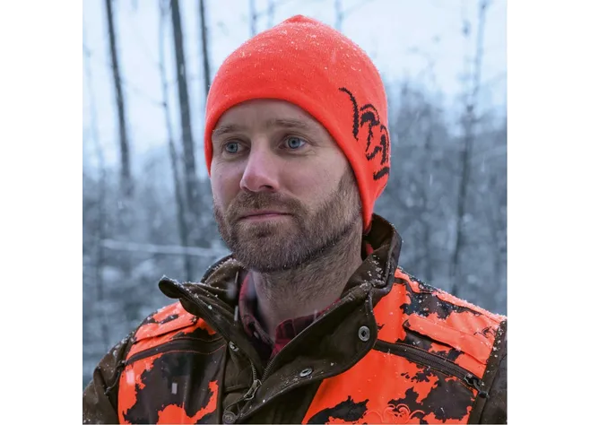 Шапка Blaser Active Outfits Wende Beanie помаранчева Фото 2