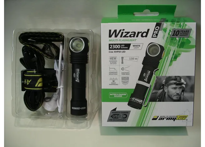 Ліхтар Armytek Wizard Pro v3 Magnet USB Фото 2