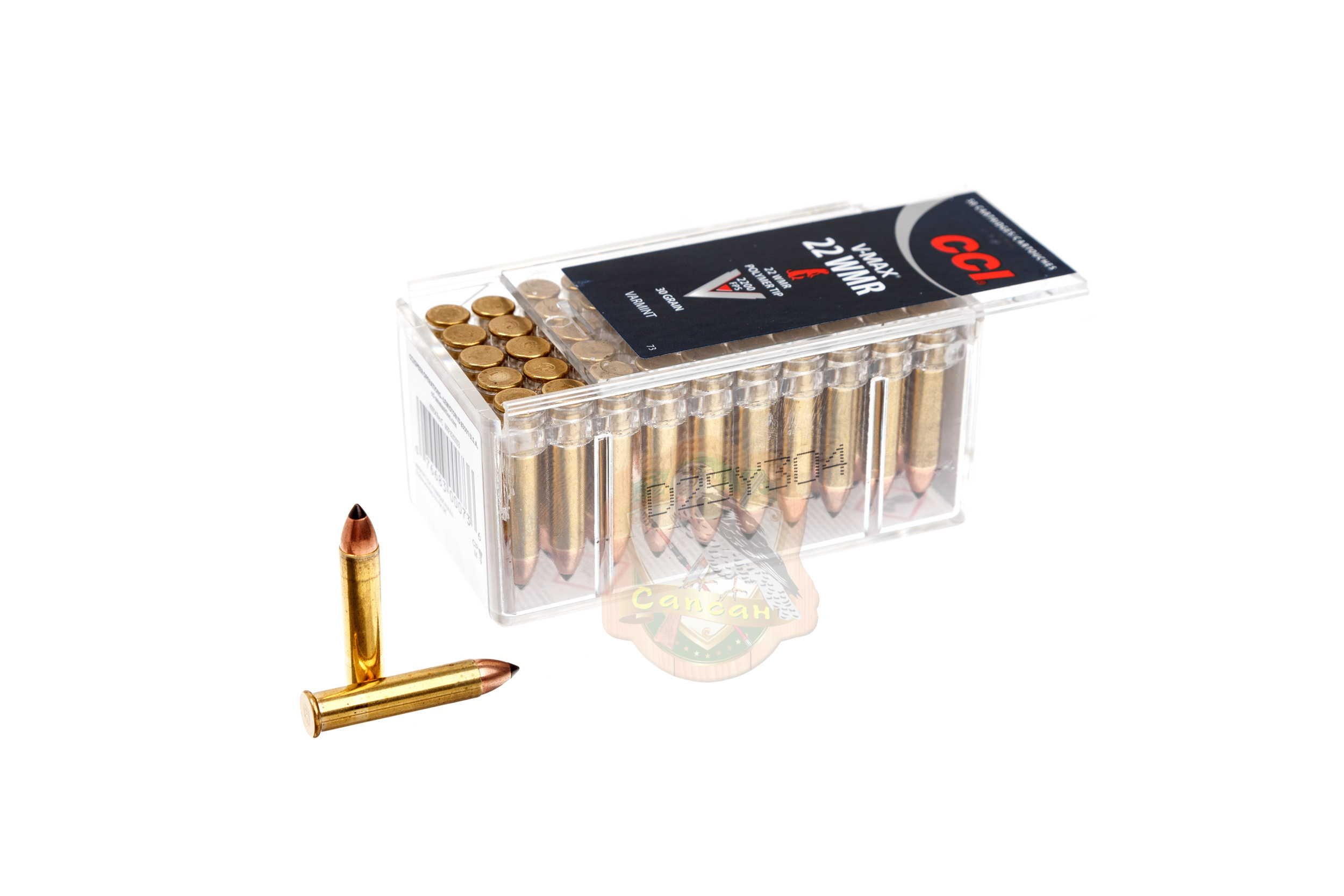 Набій нарізний CCI 22WMR 1,95гр (30GR) V-MAX Фото 1