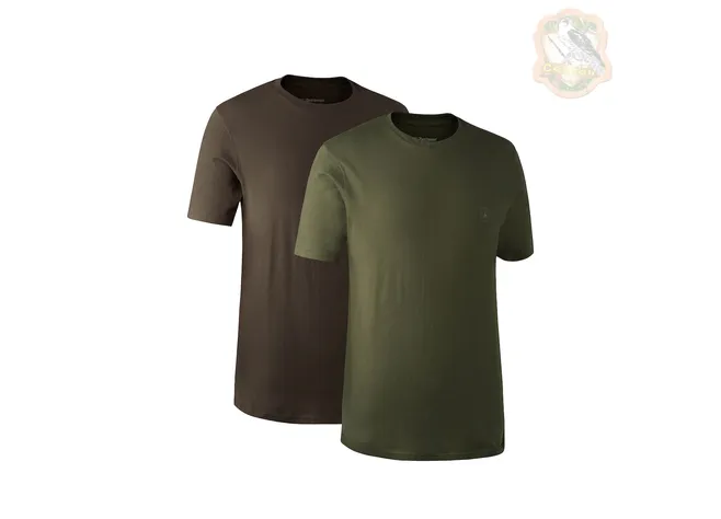 Комплект футболок DeerHunter 2-Pack (331-571DH Green/Brown) Фото 1