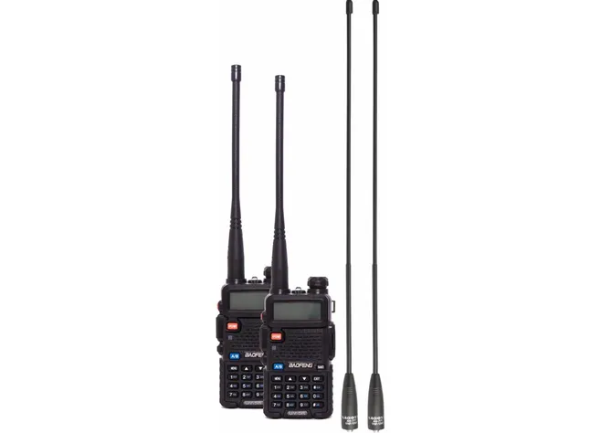 Комплект рацій Baofeng UV-5R Forest Black Фото 1