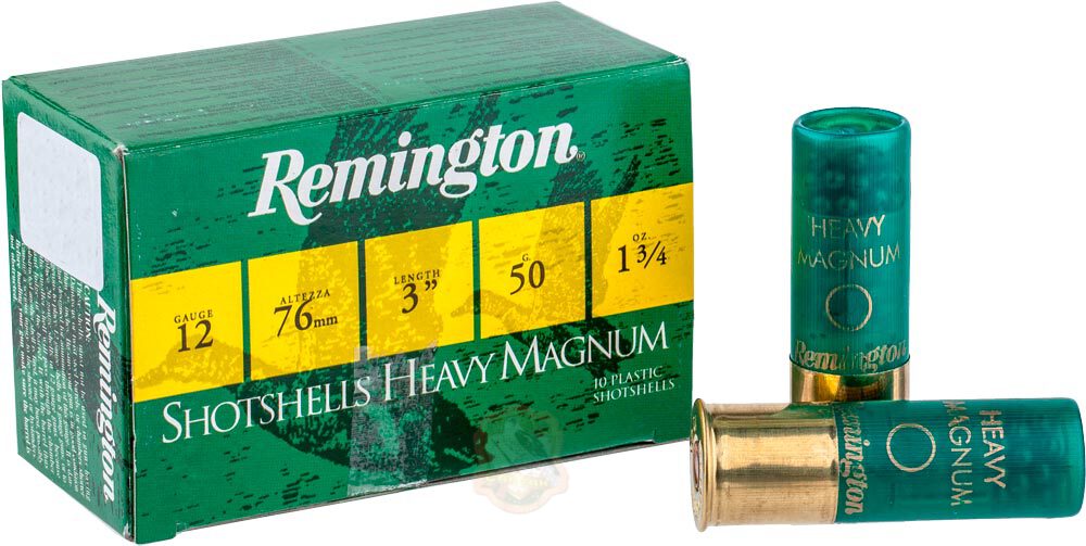 Патрон Remington Magnum Heavy кал. 12/76 дробь №4 50 г Фото 1