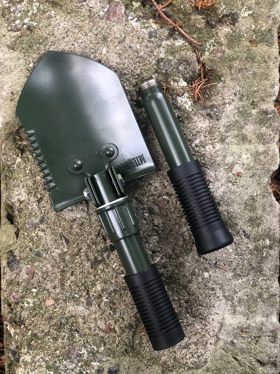 Тактична складана лопата Mil-Tec Type Mini II Olive Фото 3