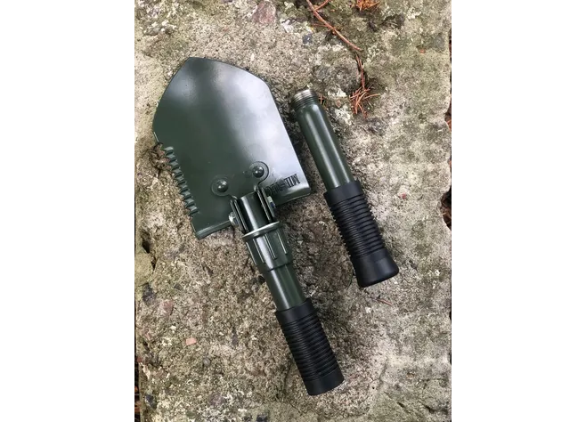 Тактична складана лопата Mil-Tec Type Mini II Olive Фото 3