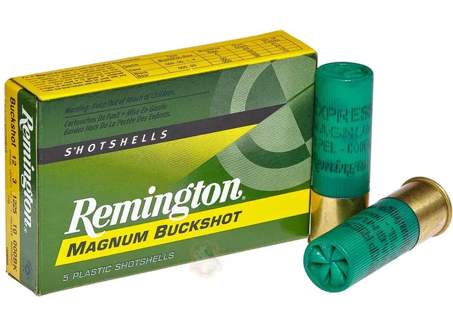 Набій Remington Express Magnum Buckshot кал.12/76 картечь 00 Фото 1