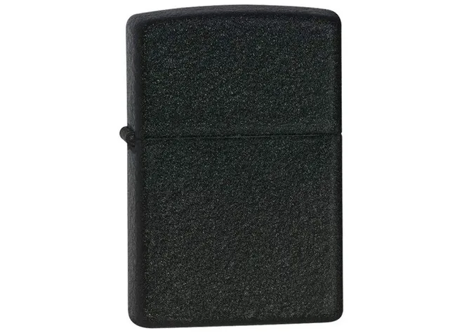 Запальничка Zippo 236 Black Crackle Фото 1