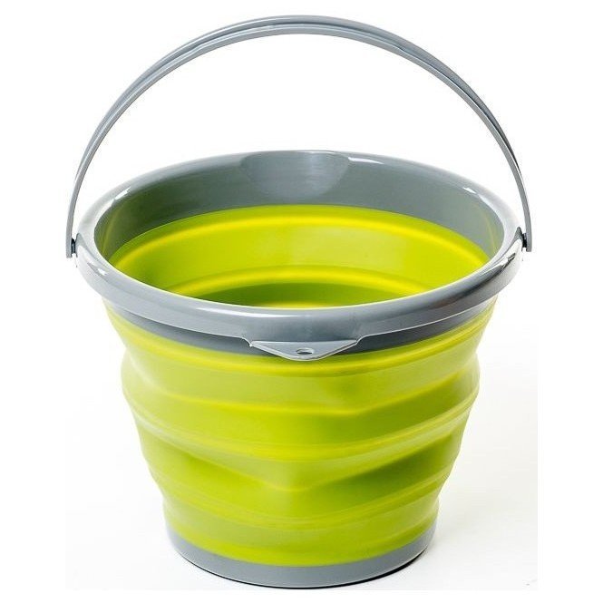 Ведро складное силиконовое Tramp 5L olive Фото 1