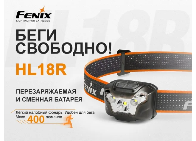 Ліхтар Fenix HL18Р синій Фото 3