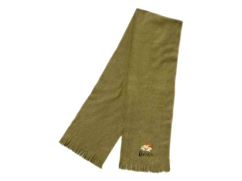 Шарф Unisport Fleece оливковый Фото 1