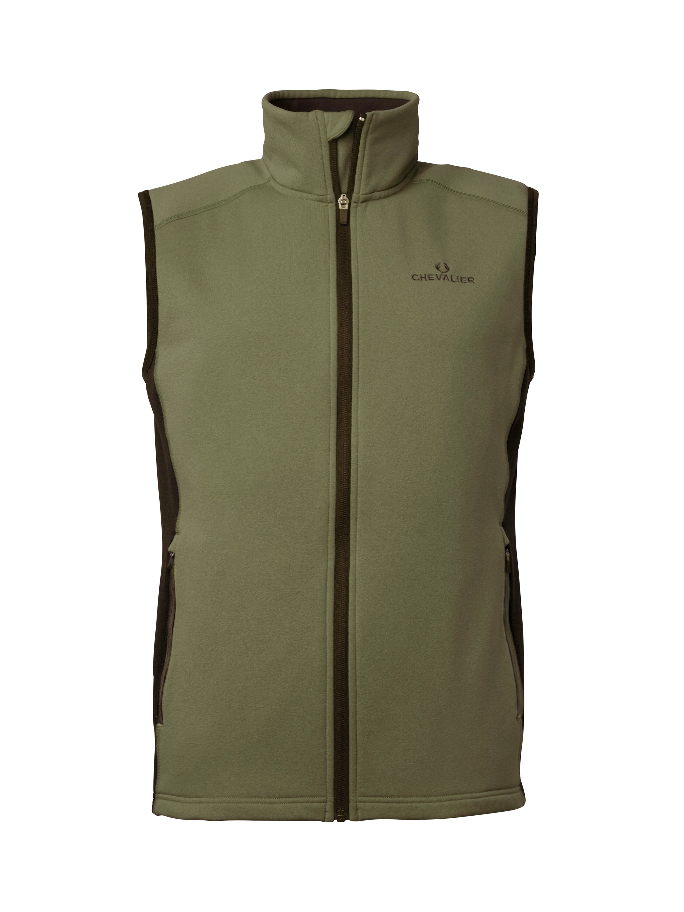 Жилет Chevalier Lenzie Fleece зелёный/коричневый Фото 1