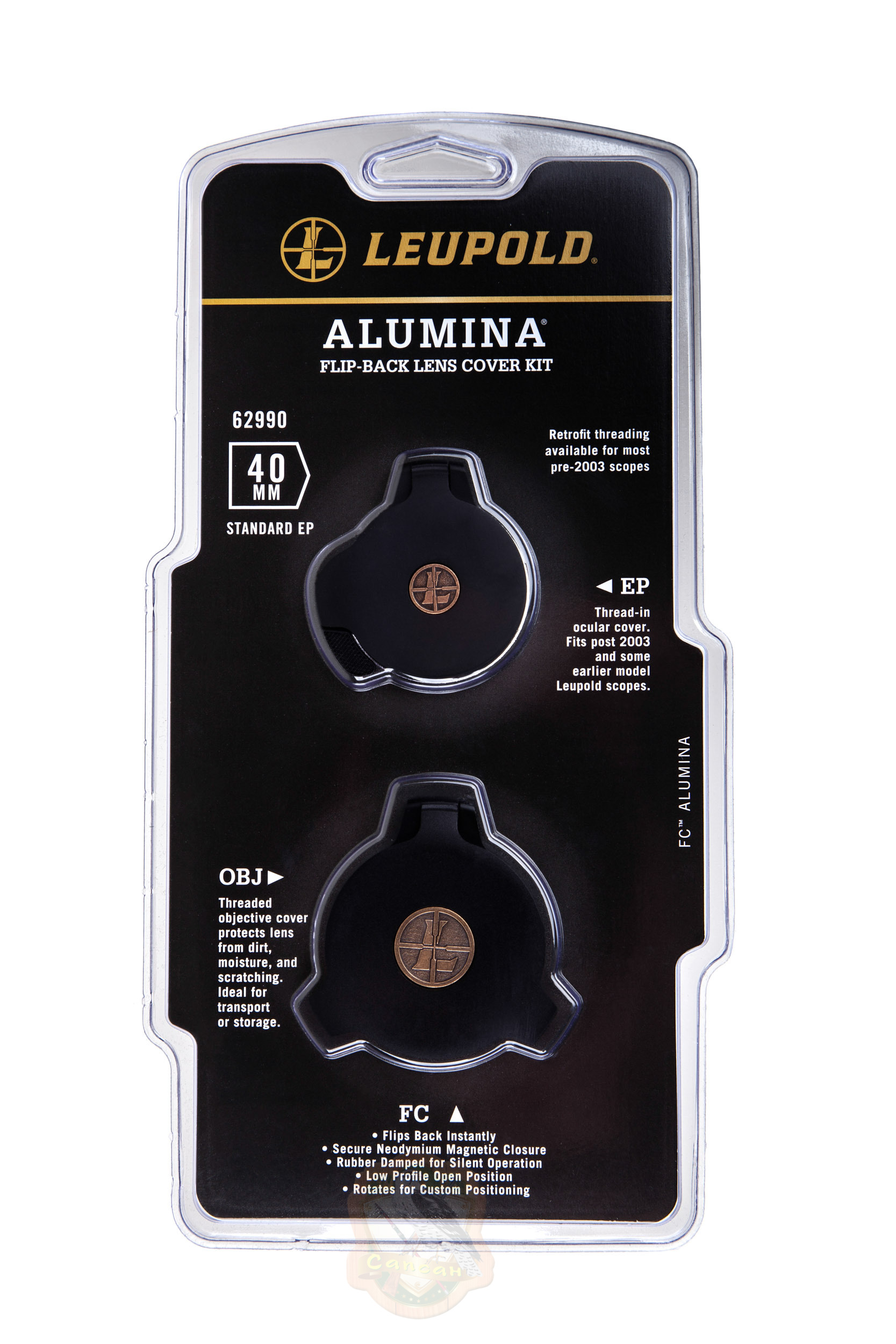 Кришки для прицілу Leupold Standard EP + 40mm Фото 1