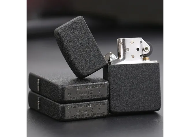 Запальничка Zippo Black Crackle 1941 Vintage Фото 2