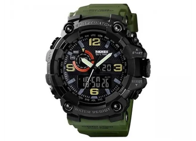 Годинник тактичний SKMEI 1520AG  Black Military Фото 1