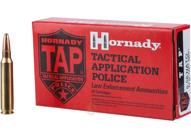 Патрон Hornady Law Enforcement кал .223 Rem пуля SP TAP масса 75 гр (4.9 г) Фото 1