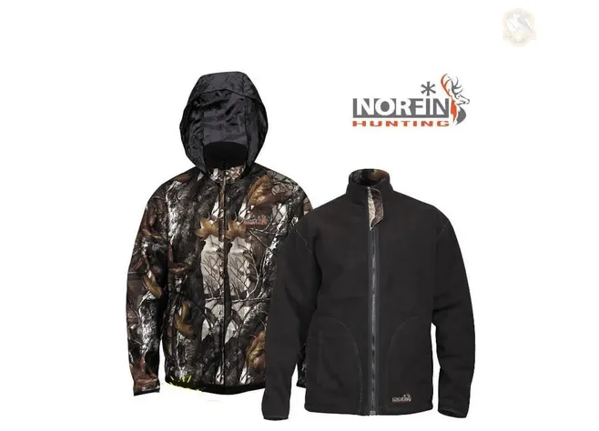 Куртка Norfin Hunting Thunder Staidness/Black Фото 2