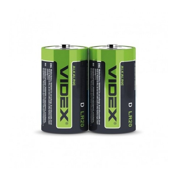 Батарейка VIDEX LR20/D Фото 1
