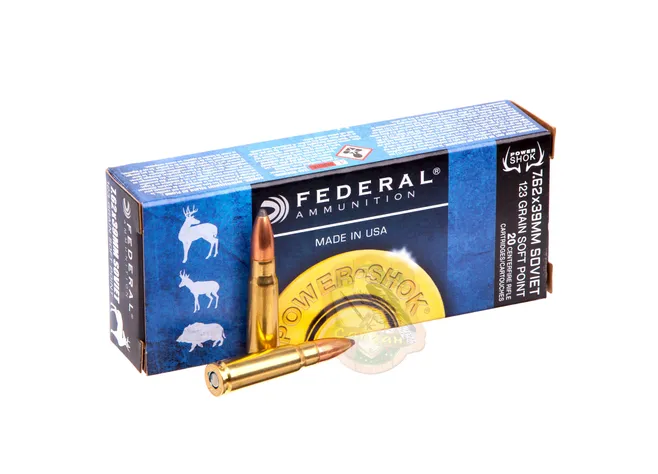 Набій Federal Power shok JSP 7,62х39 Фото 1