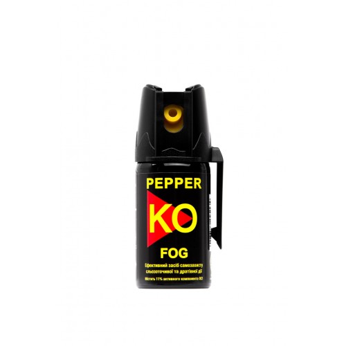 Газовый баллончик Klever Pepper KO Fog аэрозольный. Объем - 40 мл Фото 1