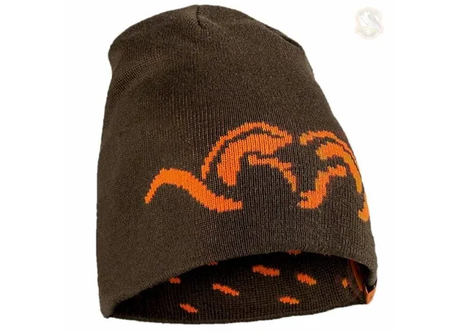 Шапка Blaser Reversible Cap Argali коричневая Фото 1