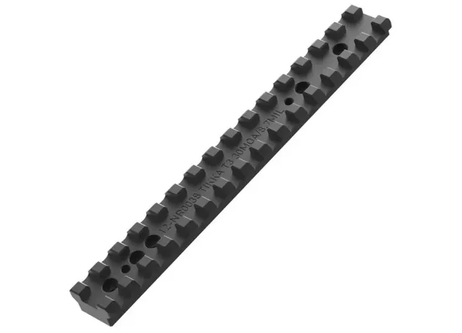 Планка Audere MIL-STD-1913 Nato Picatinny Rail Tikka T3/T3X Steel 30 Moa Фото 1