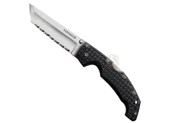 Ніж Cold Steel Voyager Large Tanto Point Serrated Фото 1