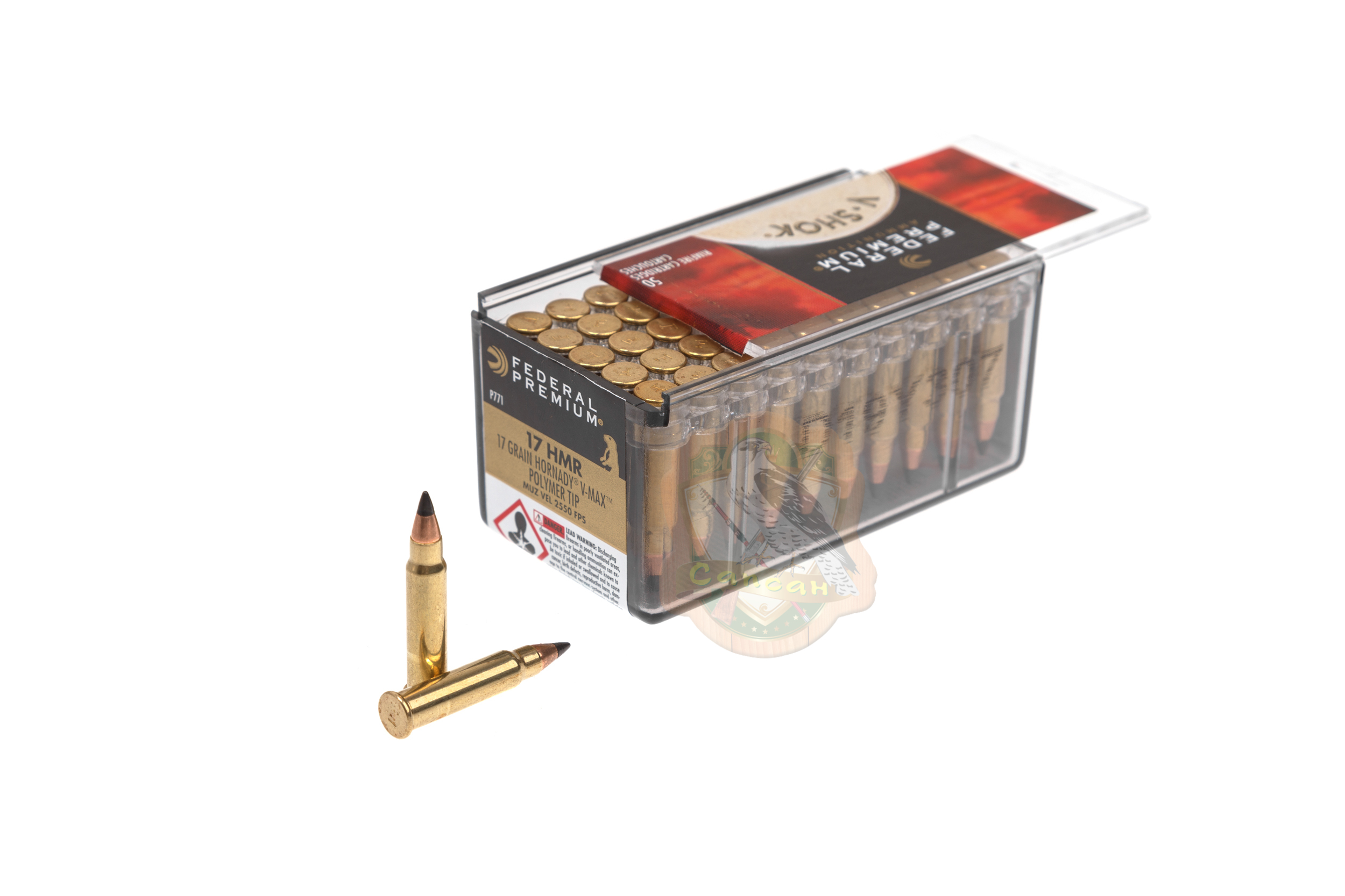 Патрон Federal V-SHOK 17HMR, 1,1гр (17gr) V-MAX Фото 1