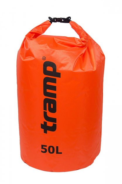 Гермомішок Tramp PVC Diamond Rip-Stop помаранчевий 50л Фото 1