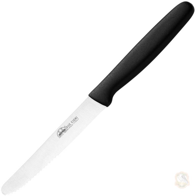 Нож кухонный Due Cigni Table, черный Фото 1