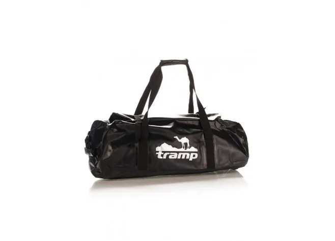 Гермосумка Tramp PVC black 40 л. Фото 1