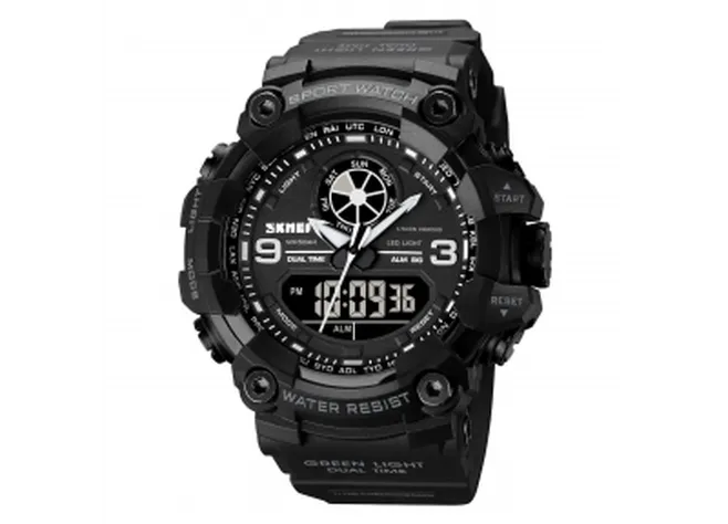 Годинник тактичний SKMEI 1818 Black Фото 1