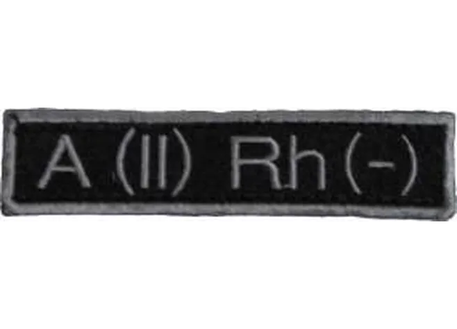 Нашивка PROFITEX "A (II) RH (-)" Фото 1