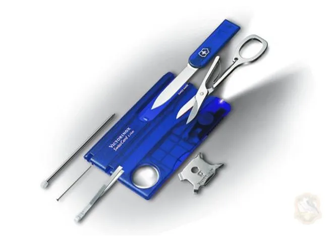 Набір Victorinox SwissCard Lite Blue Фото 1