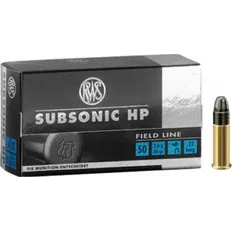 Набій RWS Subsonic HP кал .22 LR куля LHP маса 40 гр (2.6 м)