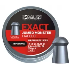 Пули пневматические JSB Monster Redesigned. Кал. 5.52 мм. Вес - 1.64 г. 200 шт/уп