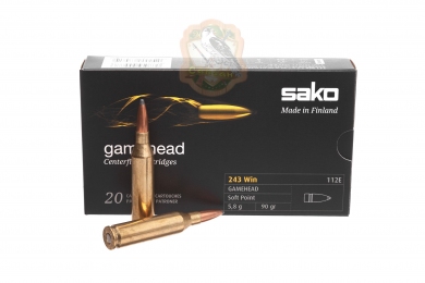 Набій Sako Gamehead SP кал.243Win 5,8 гр