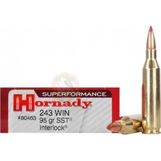 Набій Hornady Superformance кал .243 Win куля SST маса 95 гр (6.2 г)